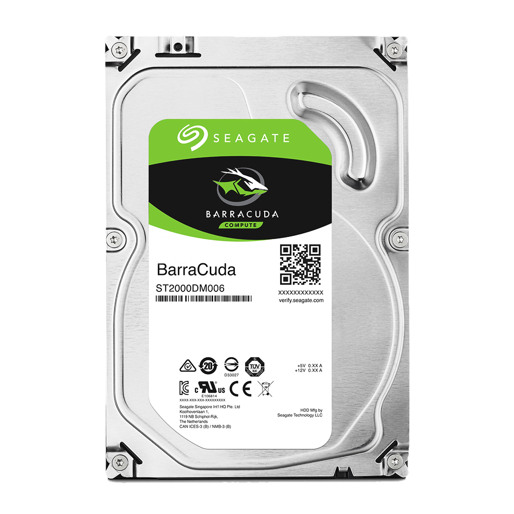 1TB Seagate Barracuda 3.5″ SATA 3.0 Internal Desktop Hard Disk Drive