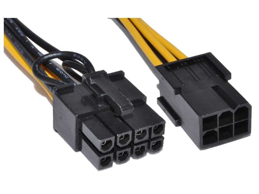 Разъемы для питания видеокарты (PCI-E) 6+2 Pin x4. PCI-E Power Connector 8 Pin. 6 Pin 8 Pin переходник. GPU коннектор 8 Pin. 8 6 пин питание