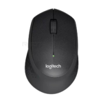 LOGITECH M331 Silent BLACK - 1000DPI 2.4GHz Wireless Office Mouse
