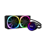 NZXT Kraken X53 RGB 240mm - All-In-One RGB CPU Liquid Cooler - Infinity Mirror Design