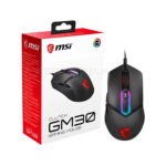 MSI GM30 CLUTCH - 6200DPI 1000Hz Wired RGB Gaming Mouse
