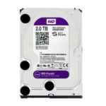 2TB WESTERN DIGITAL WD PURPLE 3.5" SATA 3.0 Internal Desktop Hard Disk Drive