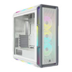 - Order Now! - CORSAIR ICUE 5000T RGB Glass Mid Tower ATX White Case