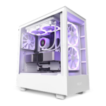 NZXT H5 Elite Edition RGB ATX Mid Tower Case - White