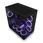NZXT H9 Flow Edition ATX Mid Tower Premium Case - Black