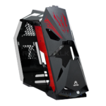 DRAGON M-ATX Gaming PC Case  - Black & Red