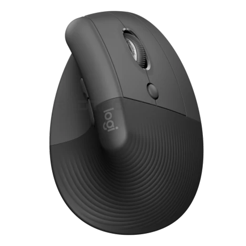 LOGITECH LIFT VERTICAL ERGONOMIC Wireless Mouse – BLACK - REDTECH Computers