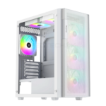 SEGOTEP AXE 5 Mid-Tower Gaming PC Case - White