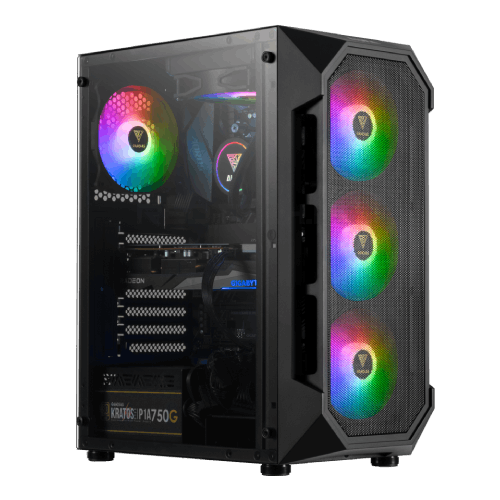 GAMDIAS AURA GC1 Mid-tower Gaming PC Case - REDTECH Computers