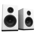 NZXT Relay 80 Watt Desktop Gaming Speaker - White