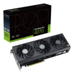 ASUS PROART GeForce RTX 4070 12GB GDDR6X Graphics Card