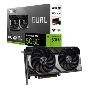 ASUS Dual RTX 5060 OC 8GB GDDR7 Graphics Card