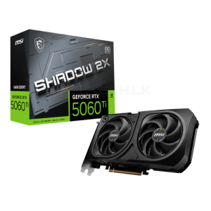 MSI RTX 5060 TI Shadow 2X Plus 16GB GDDR7 Graphics Card