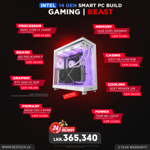 RTG Smart PC Build 25J7 - INTEL Mid-Tier Gaming & Workstation Beast!