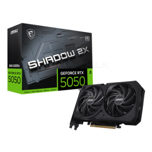 MSI RTX 5050 Shadow 2X OC 8GB GDDR7X Graphics Card