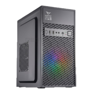 ALCATROZ AZZURA MILLENIA AIR 1 RGB PC Case - Black