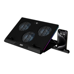 Gamdias AETHER M1-7301 Laptop Cooling Pad (3x120mm)