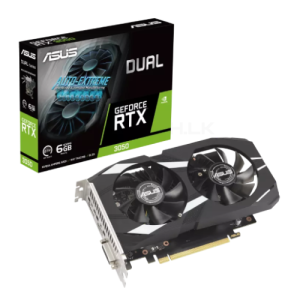 ASUS DUAL GeForce RTX 3050 6GB GDDR6 Graphics Card