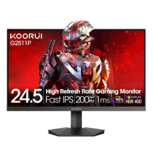 25″ KOORUI G2511P IPS 200Hz FHD (1920×1080) Gaming Monitor