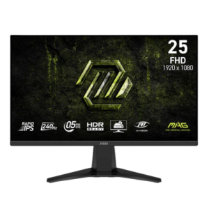 24.5″ MSI MAG 255F X24 IPS 240Hz FHD (1920×1080) Gaming Monitor
